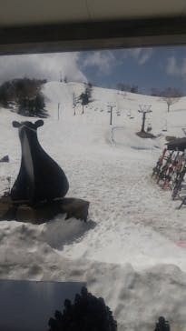 熊の湯スキー場に投稿された画像（2022/4/22）