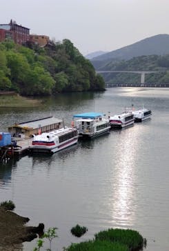 恵那峡遊覧船に投稿された画像（2022/4/23）