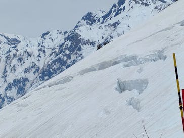 白馬八方尾根スキー場に投稿された画像（2022/4/24）