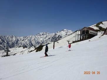 白馬八方尾根スキー場に投稿された画像（2022/4/25）