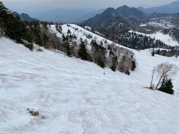 熊の湯スキー場に投稿された画像（2022/4/27）