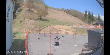 白馬八方尾根スキー場に投稿された画像（2022/4/29）