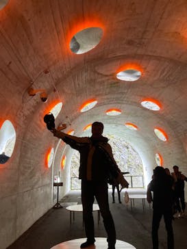 清津峡渓谷トンネルに投稿された画像（2022/4/30）