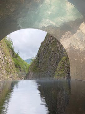 清津峡渓谷トンネルに投稿された画像（2022/4/30）