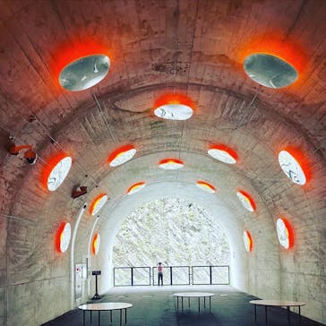 清津峡渓谷トンネルに投稿された画像（2022/5/1）