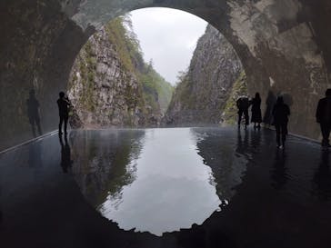 清津峡渓谷トンネルに投稿された画像（2022/5/1）