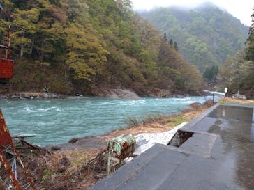 清津峡渓谷トンネルに投稿された画像（2022/5/1）