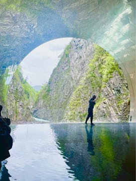 清津峡渓谷トンネルに投稿された画像（2022/5/2）