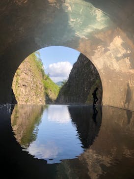 清津峡渓谷トンネルに投稿された画像（2022/5/2）