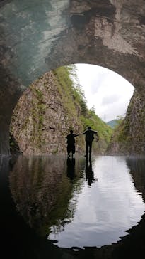 清津峡渓谷トンネルに投稿された画像（2022/5/3）