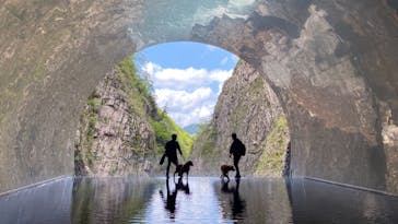 清津峡渓谷トンネルに投稿された画像（2022/5/3）