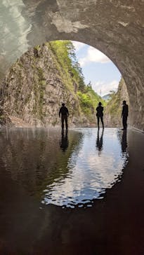 清津峡渓谷トンネルに投稿された画像（2022/5/3）