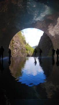 清津峡渓谷トンネルに投稿された画像（2022/5/3）