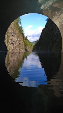 清津峡渓谷トンネルに投稿された画像（2022/5/4）