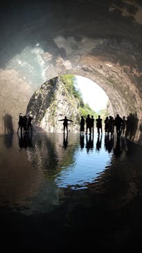 清津峡渓谷トンネルに投稿された画像（2022/5/4）