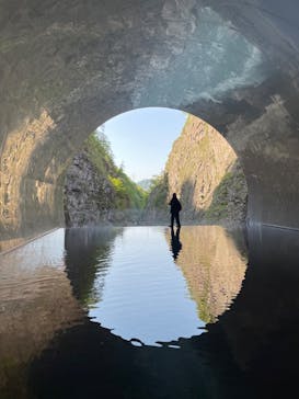 清津峡渓谷トンネルに投稿された画像（2022/5/4）