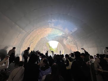 清津峡渓谷トンネルに投稿された画像（2022/5/4）