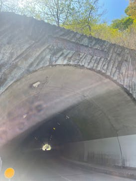 清津峡渓谷トンネルに投稿された画像（2022/5/4）