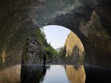清津峡渓谷トンネルに投稿された画像（2022/5/5）
