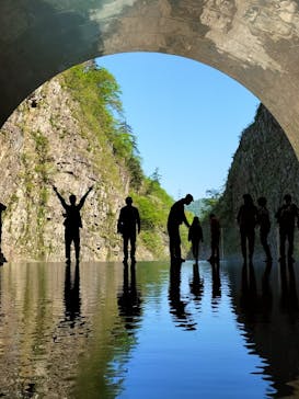 清津峡渓谷トンネルに投稿された画像（2022/5/5）