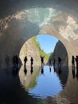 清津峡渓谷トンネルに投稿された画像（2022/5/5）