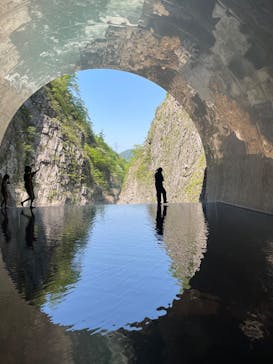 清津峡渓谷トンネルに投稿された画像（2022/5/5）