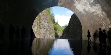 清津峡渓谷トンネルに投稿された画像（2022/5/6）