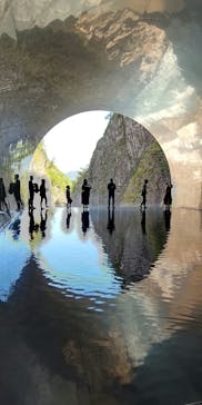 清津峡渓谷トンネルに投稿された画像（2022/5/6）