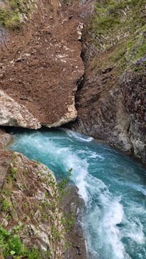 清津峡渓谷トンネルに投稿された画像（2022/5/6）