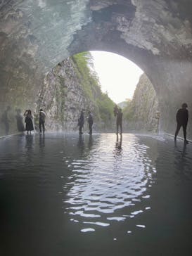 清津峡渓谷トンネルに投稿された画像（2022/5/6）