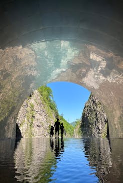 清津峡渓谷トンネルに投稿された画像（2022/5/7）