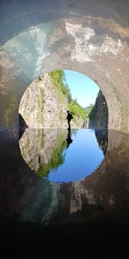 清津峡渓谷トンネルに投稿された画像（2022/5/7）