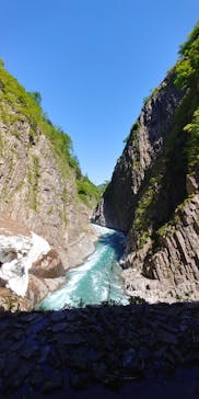 清津峡渓谷トンネルに投稿された画像（2022/5/7）