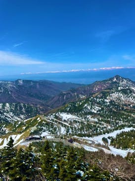 横手山・渋峠スキー場に投稿された画像（2022/5/11）