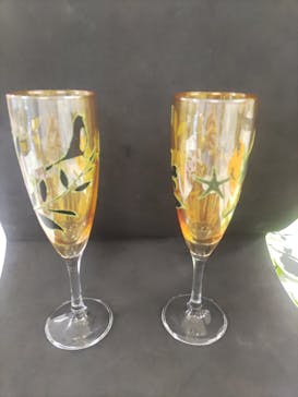 サンドブラスト本部教室 砂で削るガラス工芸教室に投稿された画像（2022/5/14）