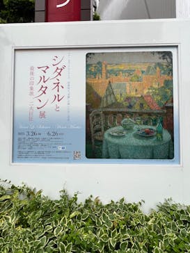 シダネルとマルタン展（SOMPO美術館）に投稿された画像（2022/5/27）