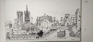 木梨憲武展　Timing ー瞬間の光りー（上野の森美術館）に投稿された画像（2022/6/5）