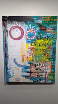 木梨憲武展　Timing ー瞬間の光りー（上野の森美術館）に投稿された画像（2022/6/5）