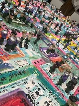 木梨憲武展　Timing ー瞬間の光りー（上野の森美術館）に投稿された画像（2022/6/5）