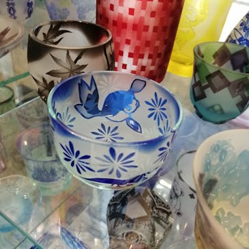 サンドブラスト本部教室 砂で削るガラス工芸教室に投稿された画像（2022/6/7）