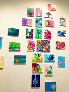 木梨憲武展　Timing ー瞬間の光りー（上野の森美術館）に投稿された画像（2022/6/8）