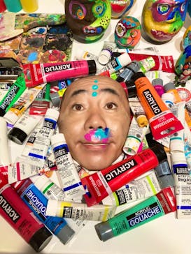 木梨憲武展　Timing ー瞬間の光りー（上野の森美術館）に投稿された画像（2022/6/8）