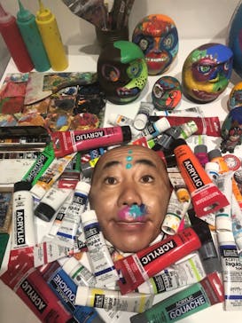 木梨憲武展　Timing ー瞬間の光りー（上野の森美術館）に投稿された画像（2022/6/8）