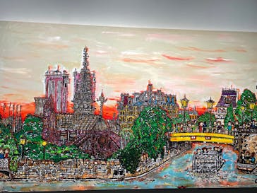 木梨憲武展　Timing ー瞬間の光りー（上野の森美術館）に投稿された画像（2022/6/9）