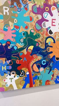 木梨憲武展　Timing ー瞬間の光りー（上野の森美術館）に投稿された画像（2022/6/9）