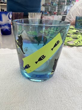 サンドブラスト本部教室 砂で削るガラス工芸教室に投稿された画像（2022/6/11）