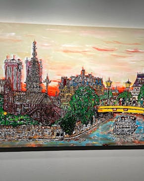 木梨憲武展　Timing ー瞬間の光りー（上野の森美術館）に投稿された画像（2022/6/11）