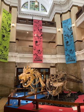 国立科学博物館　特別企画展「ポケモン化石博物館」に投稿された画像（2022/6/11）