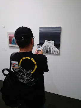 木梨憲武展　Timing ー瞬間の光りー（上野の森美術館）に投稿された画像（2022/6/12）