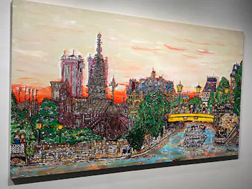 木梨憲武展　Timing ー瞬間の光りー（上野の森美術館）に投稿された画像（2022/6/12）